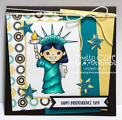 Lady Liberty Digital Stamps