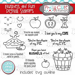 Bushels of Fun Digital Stamps