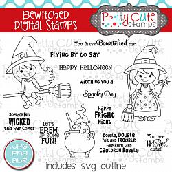 Bewitched Digital Stamps