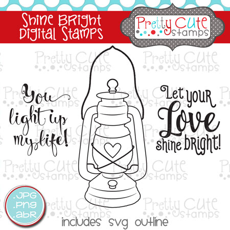 Shine Bright Digital Stamps