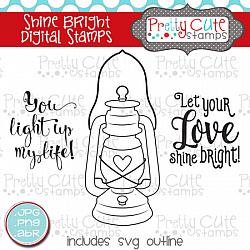 Shine Bright Digital Stamps