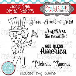 Uncle Sam Digital Stamps