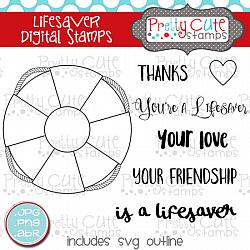 Lifesaver Digital Stamps