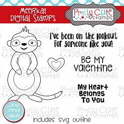 Meerkat Digital Stamps