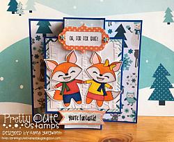 Fantastic Foxes Digital Stamps